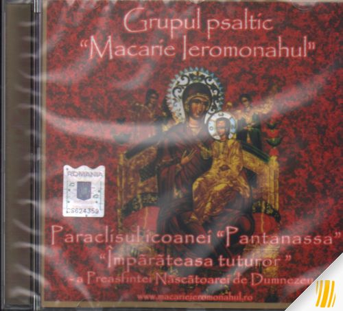 CD - Paraclisul icoanei „Pantanassa