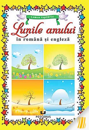 Lunile anului în română şi engleză
