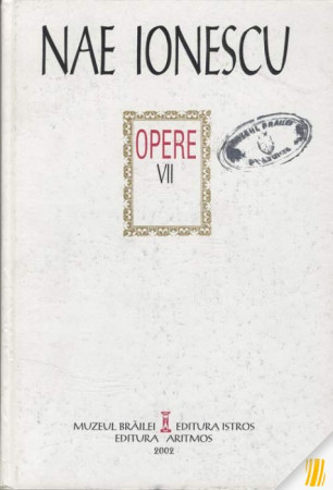 Opere. Vol. VII