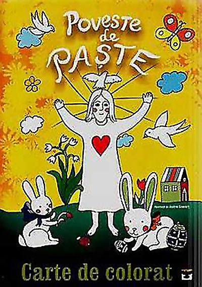 Poveste de Paşte - carte de colorat