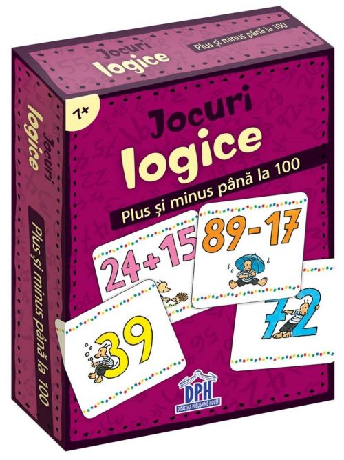 Jocuri logice - Plus şi minus până la 100