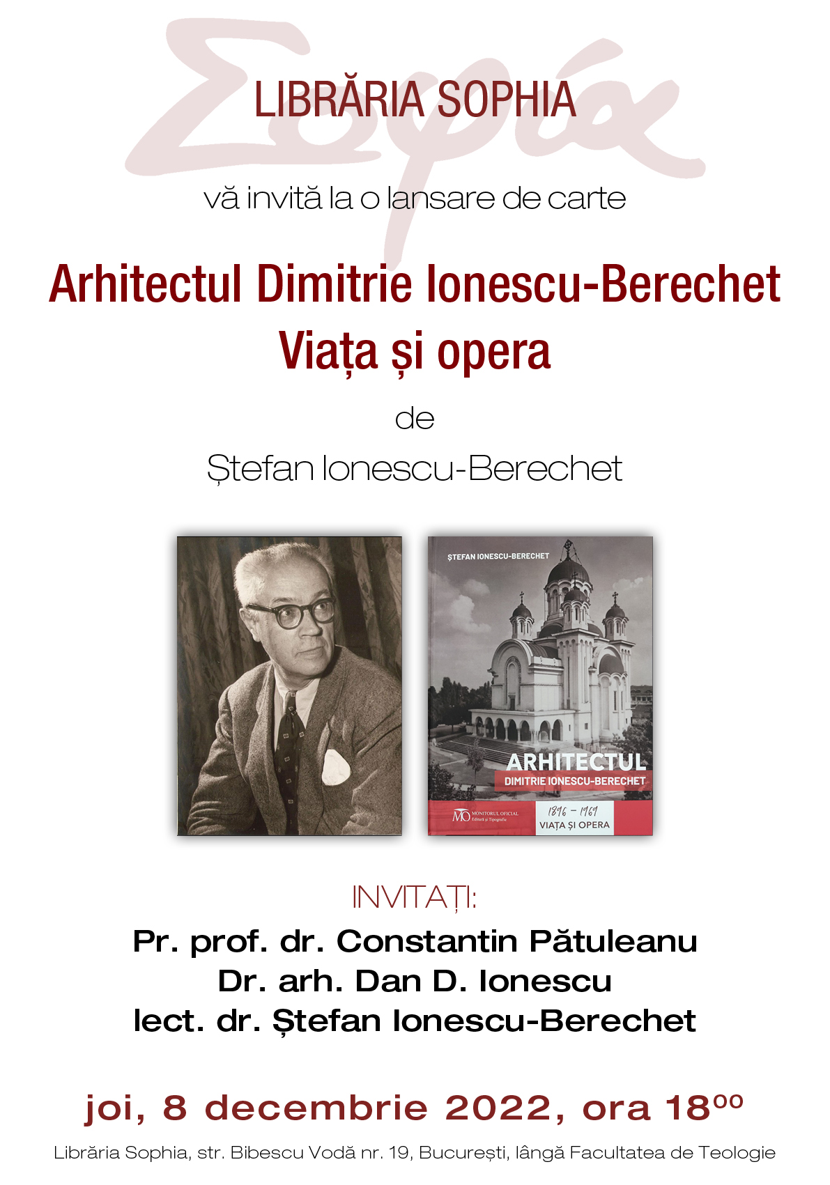 „Arhitectul Dimitrie Ionescu-Berechet. Viața și opera”