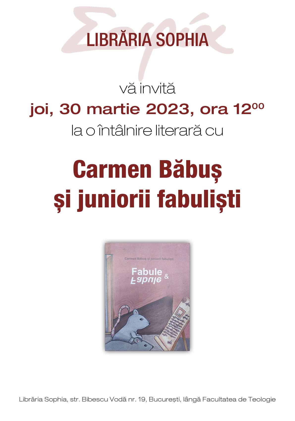 Carmen Băbuș și juniorii fabuliști
