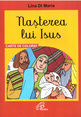 Nașterea lui Isus. Carte de colorat