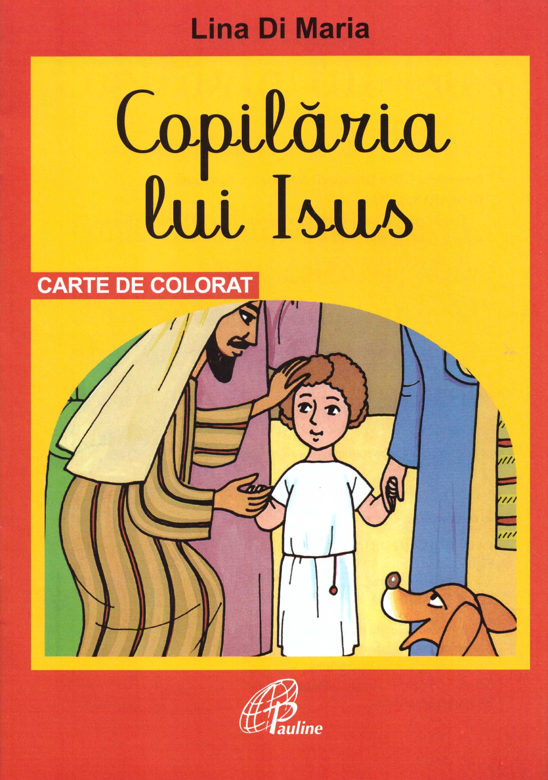 Copilăria lui Isus. Carte de colorat