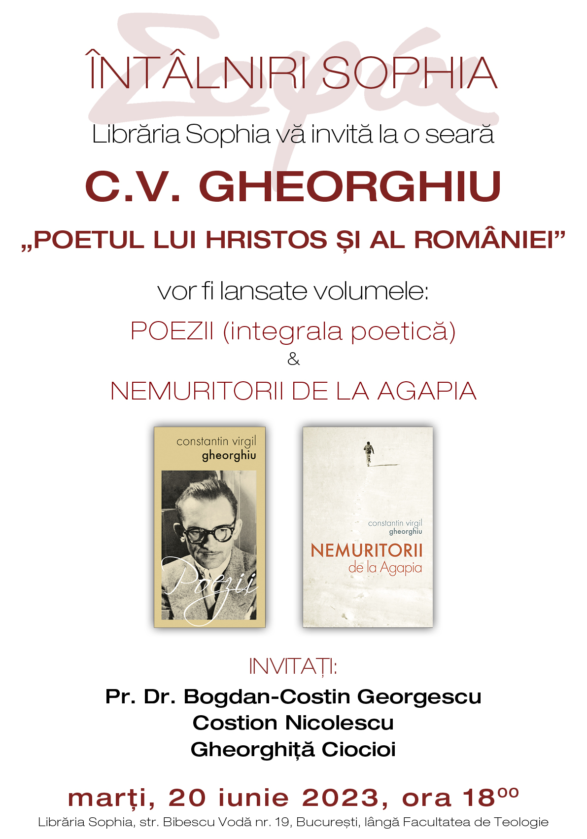 C. V. GHEORGHIU - „Poetul lui Hristos și al României”.