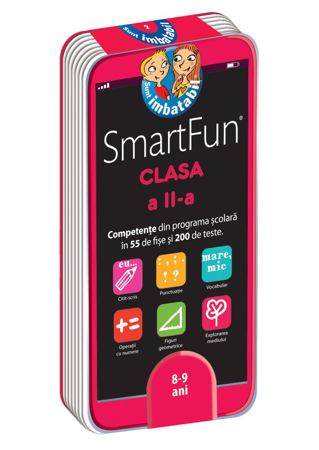 SmartFun. Clasa a II-a. Competențe din programa școlară în 55 de fișe și 200 de teste