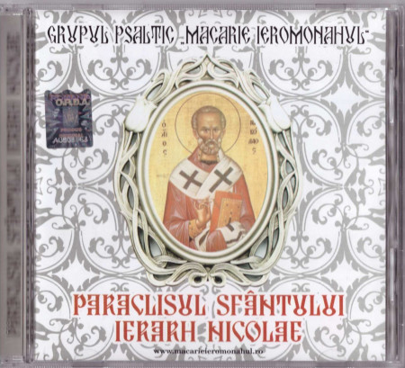 Paraclisul Sfântului Ierarh Nicolae - CD audio
