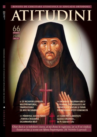 Atitudini - Revistă de gândire şi trăire românească - Nr. 66-2020