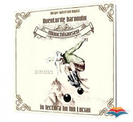 Aventurile baronului Munchhausen (audiobook, 3 CD-uri)