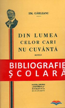 Din lumea celor care nu cuvântă