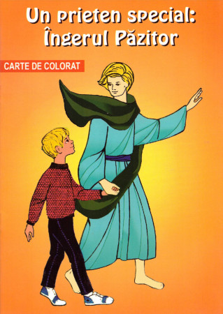 Un prieten special: ingerul pazitor - carte de colorat