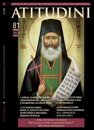 Atitudini - Revistă de gândire şi trăire românească - Nr. 81-2023