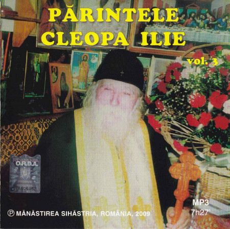 CD Parintele Cleopa Ilie vol. 3 (MP3)