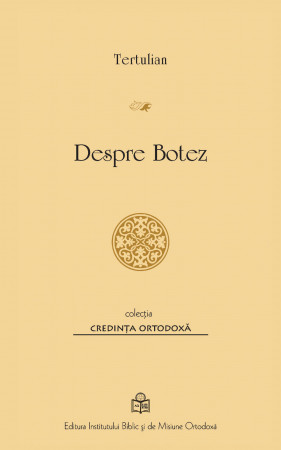 Despre botez - Tertulian