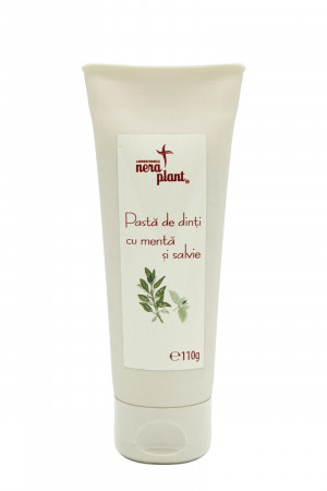 Pastă de dinți cu mentă și salvie 110g
