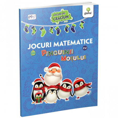 Jocuri matematice cu pinguinii Moșului