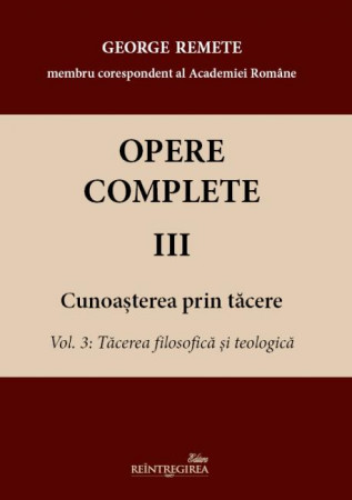 Cunoașterea prin tăcere (3 volume)