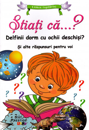 Știați că...? Delfinii dorm cu ochii deschiși?