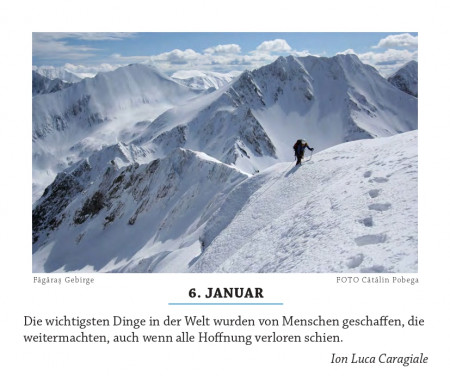 Calendar România. Imagini și gânduri - germană
