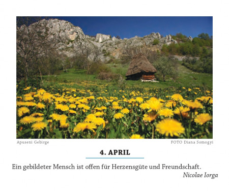 Calendar România. Imagini și gânduri - germană