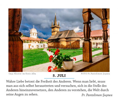 Calendar România. Imagini și gânduri - germană