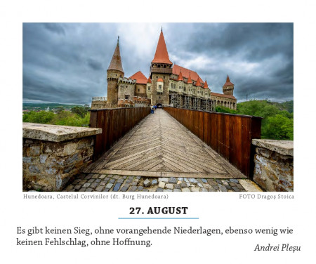 Calendar România. Imagini și gânduri - germană