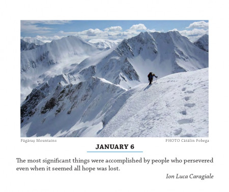 Calendar România. Imagini și gânduri - engleză